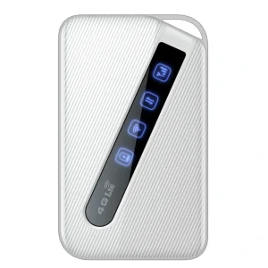مودم 4G/LTE قابل حمل دی-لینک مدل DWR-930M با باتری 3000 میلی‌آمپر، پشتیبانی از 8 کاربر همزمان، سرعت دانلود 150 مگابیت بر ثانیه، استاندارد بی‌سیم 802.11n/g/b و امنیت WPA/WPA2
