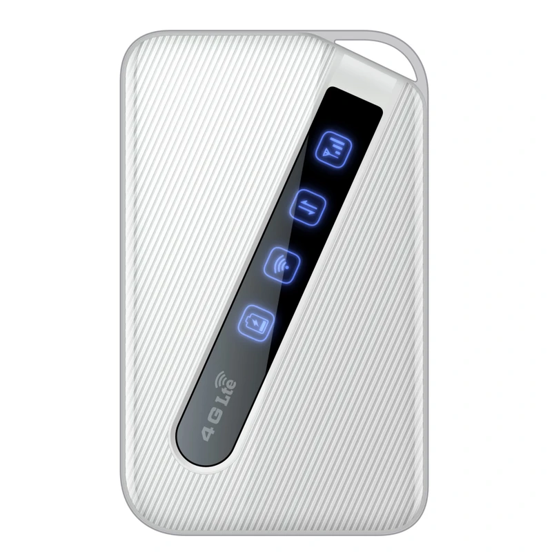 مودم 4G/LTE قابل حمل دی-لینک مدل DWR-930M با باتری 3000 میلیآمپر، پشتیبانی از 8 کاربر همزمان، سرعت دانلود 150 مگابیت بر ثانیه، استاندارد بیسیم 802.11n/g/b و امنیت WPA/WPA2