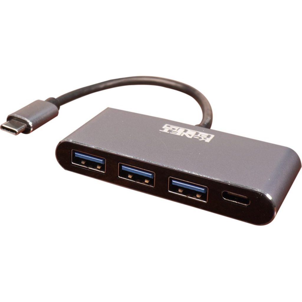 هاب Type-C کی نت پلاس مدل KP-HUCMH3102 با 3 پورت USB 3.0 و 1 پورت PD