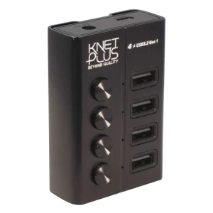 هاب 4 پورت USB 3.2 کی نت پلاس مدل KP-HA14