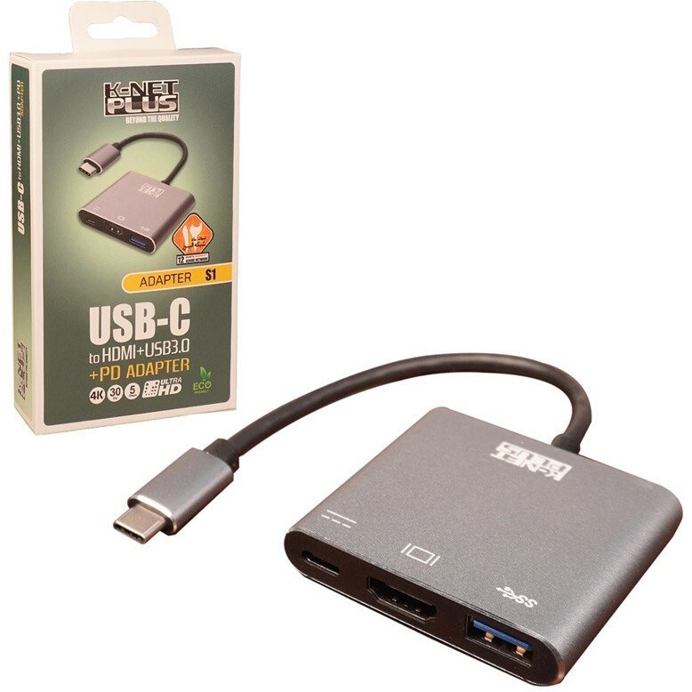 Knet Plus USB3.1 CM Multi Function S1-3*1