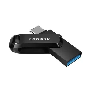 فلش مموری دو رابط سن دیسک مدل Ultra Dual Drive Go ظرفیت 128 گیگابایت با USB 3.2 Gen1
